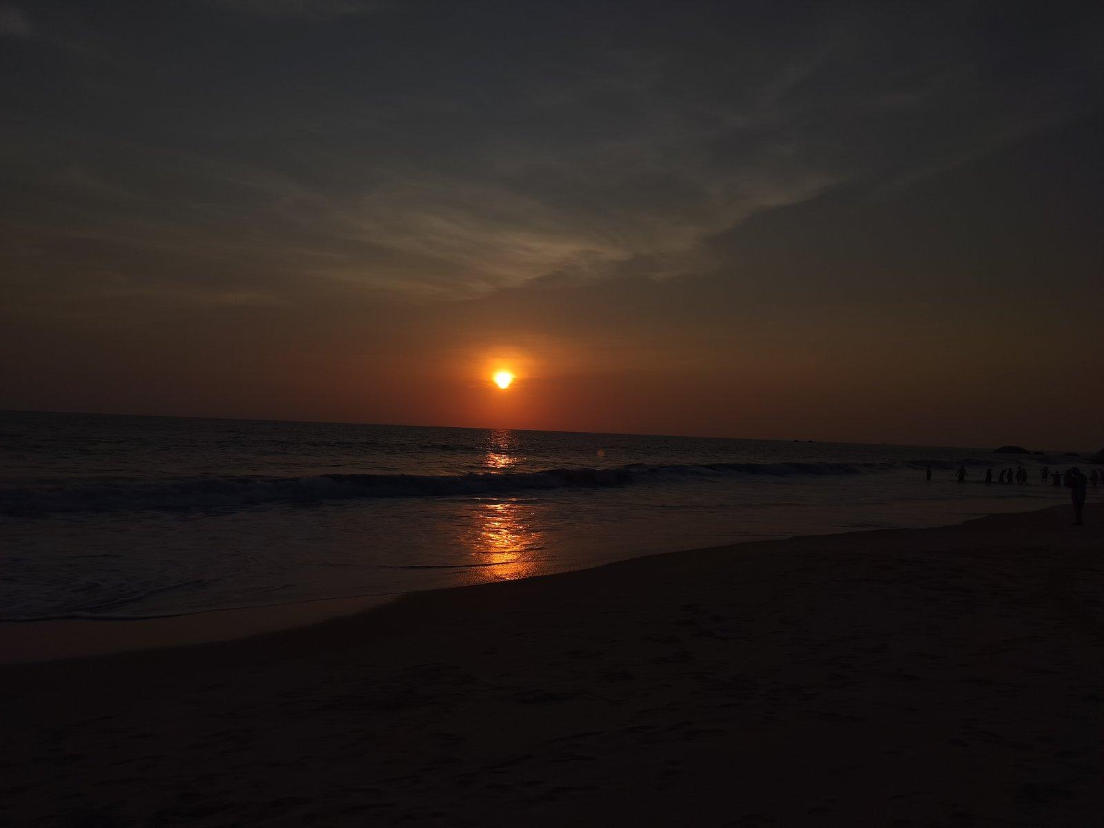 Sunset in the Arabian Sea — Kaup, Karnataka