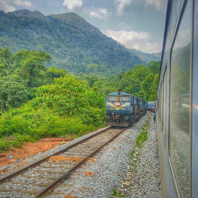 A train journey through the Western Ghats — Shiribagilu, Karnataka